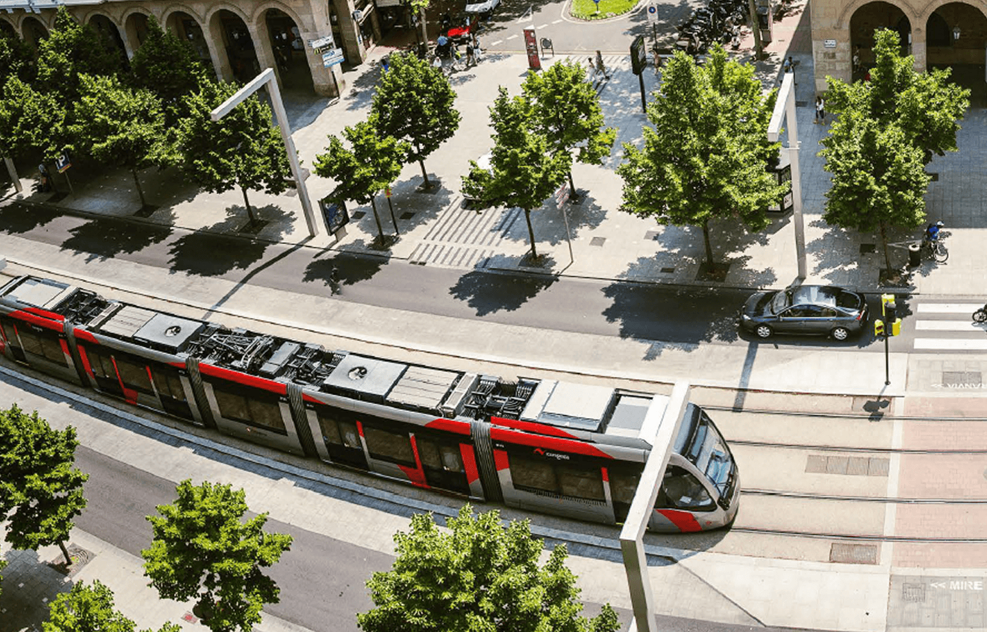 Aerial train