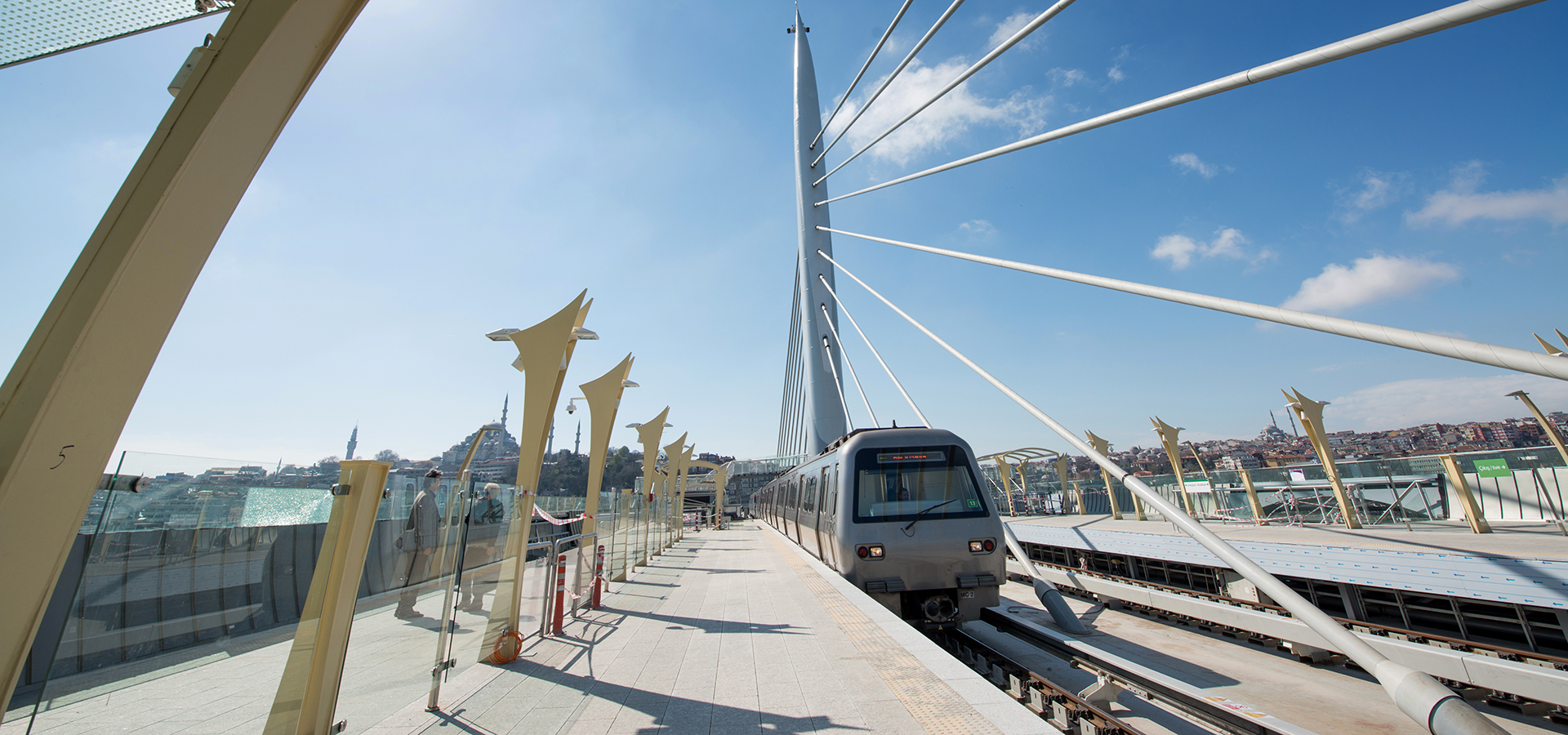 Golden Horn Bridge, Turkey