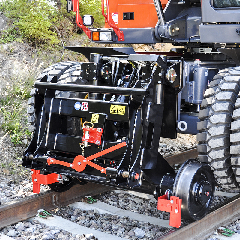 Adaptador carretera-ferrocarril Hy-Rail 10-20T de Rosenqvist