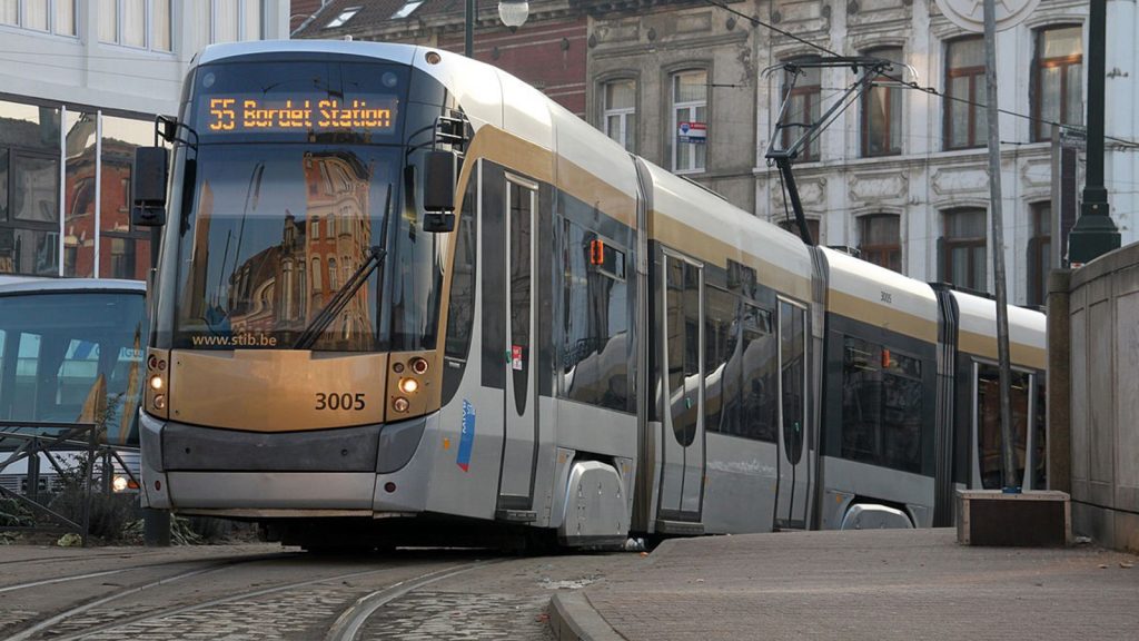 Brüsseler Straßenbahn, Belgien