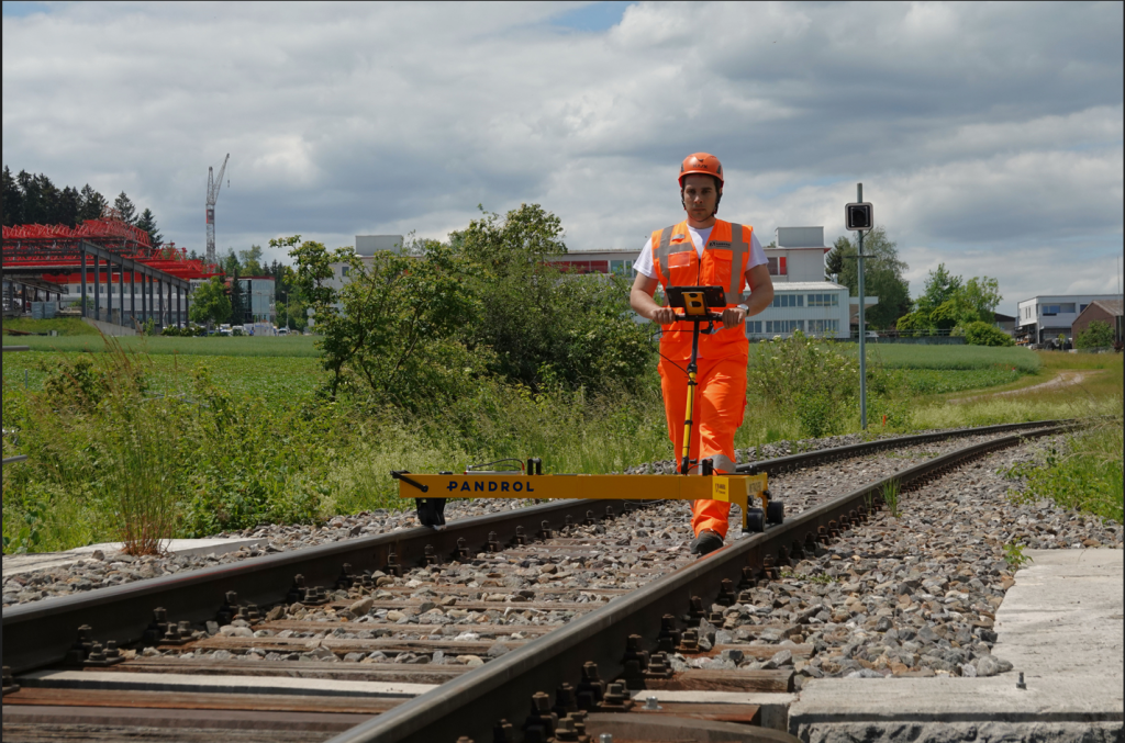 Mesure géométrique des rails