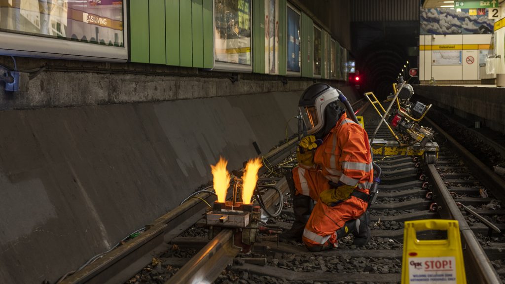 le Tyne and Wear Metro, Newcastle, Royaume-Uni