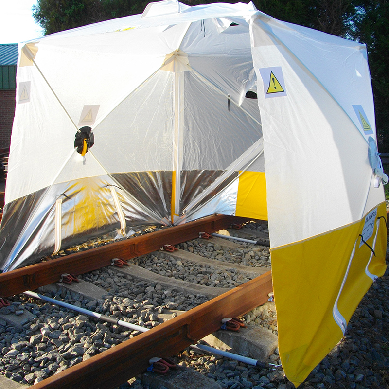 Track Welding Tent