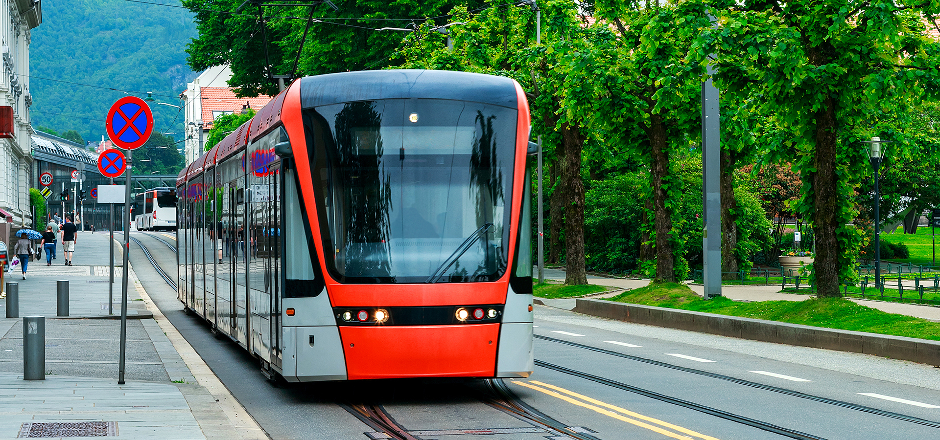 Strassenbahn Bergen, Norwegen