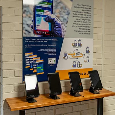 Tablettes Pandrol Connect 